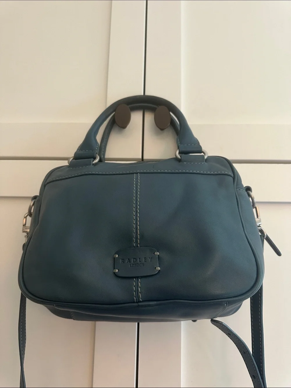 RADLEY LONDON SATCHEL WITH CROSSBODY STRAP